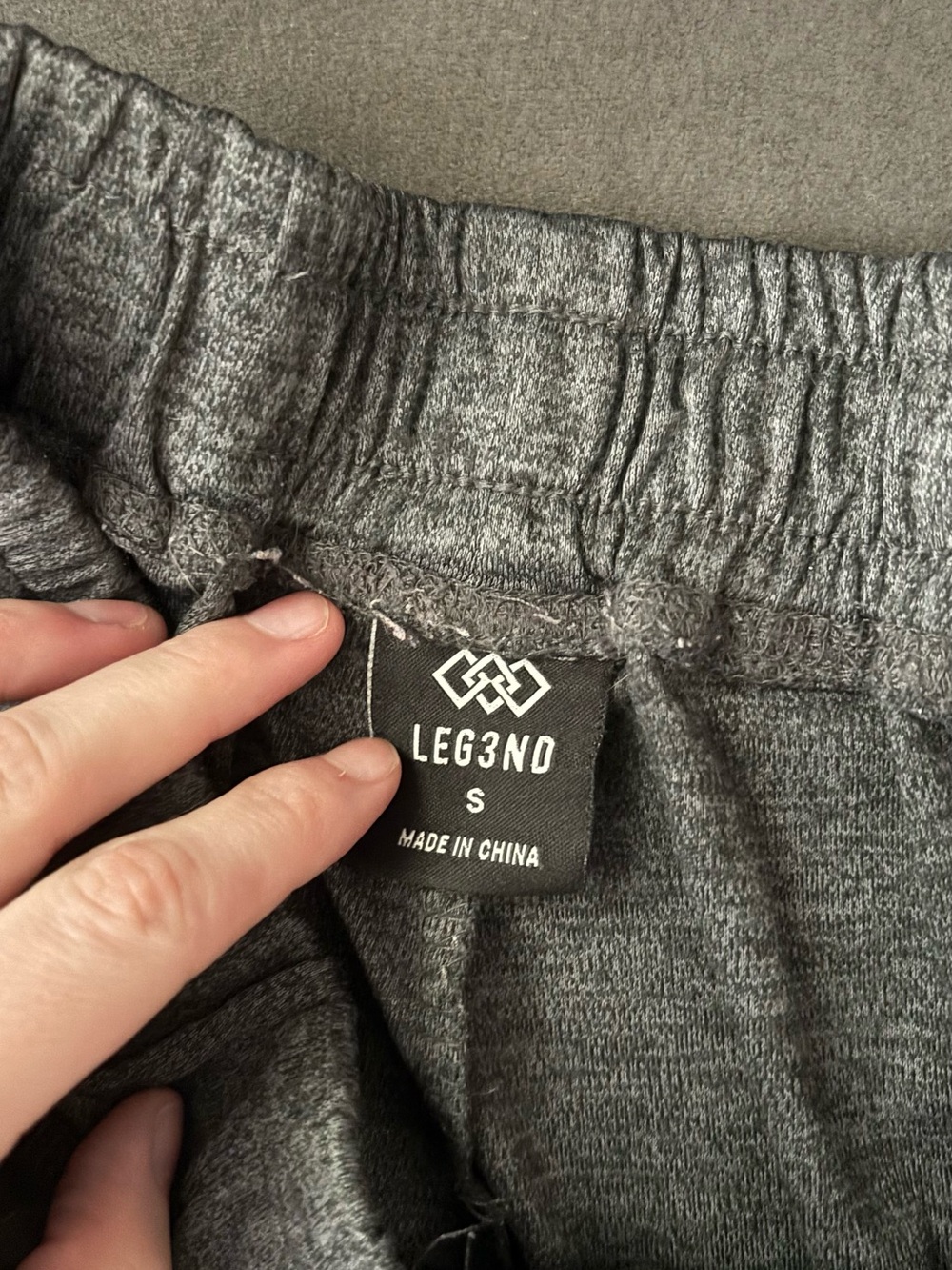 GAP Men's Gray Elastic Waist Sweatpants